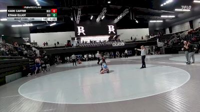 149 lbs Champ. Round 2 - Kade Carter, Murray State vs Ethan Elliot, Southeast Community College