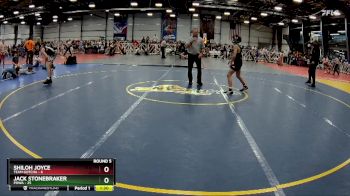 100 lbs Rd# 8- 12:30pm Saturday Final Pool - Jack Stonebraker, POWA vs Shiloh Joyce, Team Gotcha
