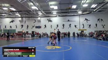 143 lbs Champ. Round 2 - Stephanie Floor, Gannon vs Kristyleigh Massey, Northern Michigan University