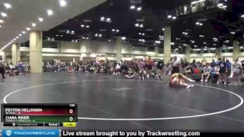 126 lbs Round 7 (10 Team) - Peyton Hellmann, SD Heat vs Ciara Riner, Charlie`s Angels-FL