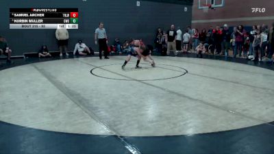 93 lbs Cons. Round 2 - Samuel Archer, Team Real Life Wrestling vs Korbin Muller, Cougar Wrestling Club