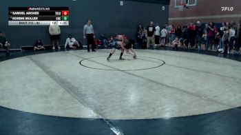 93 lbs Cons. Round 2 - Samuel Archer, Team Real Life Wrestling vs Korbin Muller, Cougar Wrestling Club