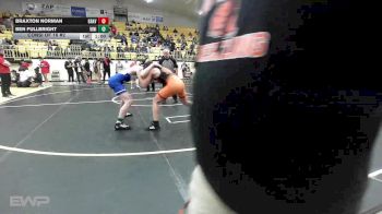 155 lbs Consi Of 16 #2 - Braxton Norman, GRAVETTE vs Ben Fullbright, Vinita JH