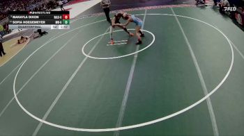 Quarterfinal - Makayla Dixon, Ralston Girls vs Sofia Hoegemeyer, Millard West Girls