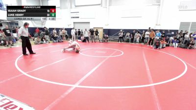 C-152 lbs Consi Of 16 #1 - Isaiah Grady, VA vs Luke Henry, OH
