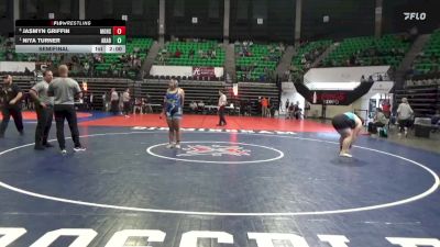 1-5A 235 Semifinal - Niya Turner, Arab vs Jasmyn Griffin, Moody Hs