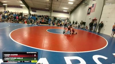 215A Quarterfinal - Kaden Kasper, Laramie vs Christopher Wells, Natrona County