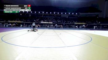 125 lbs Round Of 16 - Travis Browning, Mercyhurst vs Lucas VanNostrand, Apprentice
