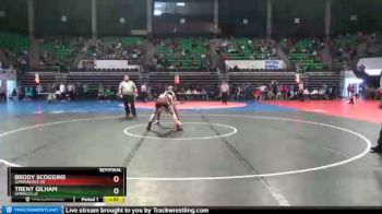 145 lbs Semifinal - Trent Gilham, Springville vs Brody Scoggins, Gardendale Hs