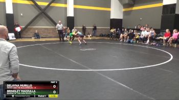 73 lbs Round 2 (4 Team) - Delayna Murillo, Rocky And The Bullwinkles vs Brindley Mazzulla, Queens Of The Corn Black