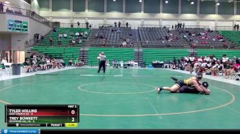 190 lbs Quarters & 1st Wb (16 Team) - Tyler Hollins, East Coweta HS vs Trey Bowkett, Richmond Hill HS