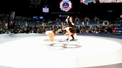 125 lbs Cons. Semis - Hailey Worden, Nevada vs Hannah Naccarati-Cholo, Arizona