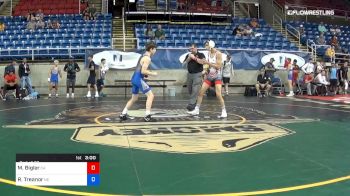 113 lbs Rnd Of 32 - Michael Bigler, California vs Richard Treanor, North Carolina