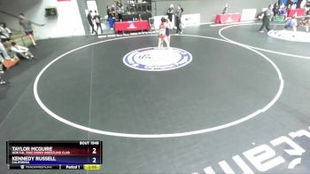 120 lbs Round 2 - Taylor McGuire, Nor Cal Take Down Wrestling Club vs Kennedy Russell, California