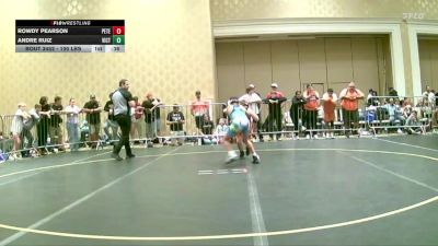 100 lbs Consi Of 4 - Rowdy Pearson, Peterson Grapplers vs Andre Ruiz, Victory Wrestling-Central WA