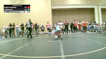 100 lbs Consi Of 4 - Rowdy Pearson, Peterson Grapplers vs Andre Ruiz, Victory Wrestling-Central WA