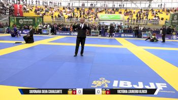 Victória Loureiro Ulrich vs Sayonara Silva Cavalcante 2025 Brasileiro Jiu-Jitsu IBJJF