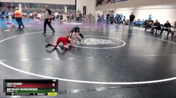 102 lbs Semis (4 Team) - Levi Poser, Pierz vs Beckham Bunkowske, Perham