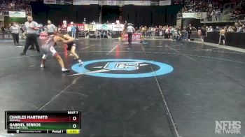 5A 107 lbs Champ. Round 1 - Gabriel Serros, Volcano Vista vs Charles Martinito, Roswell