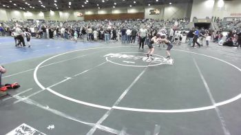 100 lbs Consolation - Carter Kruse, Nestucca Valley WC vs Levi Biddle, Lassen Wrestling Association