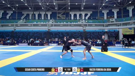 Valter Ferreira Da Silva vs Cesar Costa Pinheiro 2026 CBJJ Brazilian Jiu-Jitsu Championship No-Gi