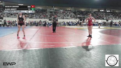 101 lbs Round Of 64 - Jocelyn Grigsby, Owasso Rams Jh Girls vs Alana Abbott, F-5 Grappling