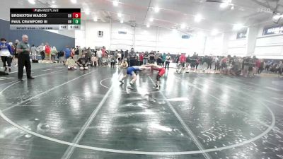 126 lbs Consi Of 16 #2 - Bronxton Wasco, OH vs Paul Crawford III, OH