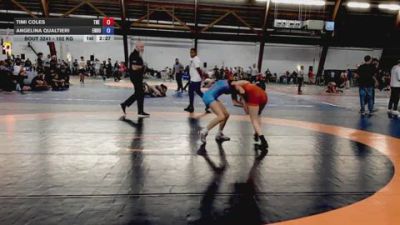 102 kg Semifinal - Timi Coles, The Compound vs Angelina Qualtieri, Endure Athletic Club