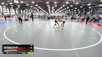 105 lbs Rd# 8- 12:30pm Saturday Final Pool - Guardian Miller, East Coast Elite vs Jameson Burns, Ranger WC