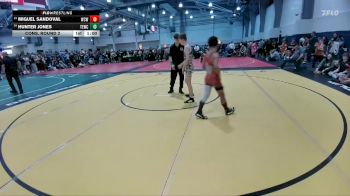 106 lbs Cons. Round 2 - Miguel Sandoval, Wesley Club Wrestling vs Hunter Jones, Texas Elite Wrestling Club