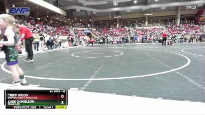 55 lbs Quarterfinal - Tripp Wood, Greater Heights Wrestling vs Case Danielson, Texas Elite