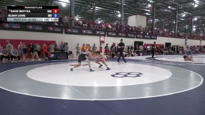 61 kg Champ. Rd Of 64 - Davis Motyka, Pennsylvania RTC vs Elijah Lowe, Southeastern Wrestling Club