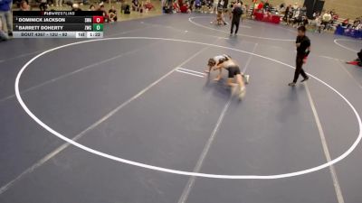 12U - 92 lbs Semis - Dominick Jackson, Summit Wrestling Academy vs Barrett Doherty, Zimmerman Wrestling Club
