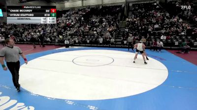 4A 175 lbs Semifinal - Hyrum Stafford, Mt View vs Chase Mccurdy, Uintah