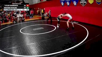 121 lbs Cons. Round 1 - Brayden Dowling, Pine-Richland Hs vs Kyler Giambanco, Fort Cherry Hs