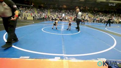 37 lbs 2nd Place - Aeryn Jackson, Locust Grove Youth Wrestling vs Charlotte Beeman, Broken Arrow Wrestling Club