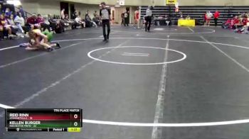 120 lbs Finals (8 Team) - Reid Rinn, Stewartville vs Kellen Burger, Rochester Mayo