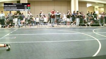 130 lbs Consi Of 8 #2 - Ezra Archuleta, Lancet WC vs Cooper Oursler, Pikes Peak Warriors