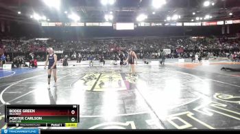 98 lbs Champ. Round 2 - Bodee Green, Hillcrest vs Porter Carlson, Syracuse