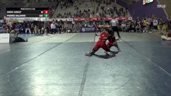 141 lbs 2nd Wrestleback (16 Team) - Aboo Assaf, North Central vs Pierre Baldwin, Central