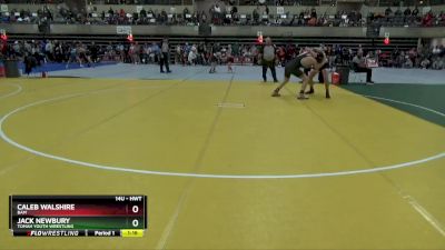 Round 2 - Caleb Walshire, BAM vs Jack Newbury, Tomah Youth Wrestling