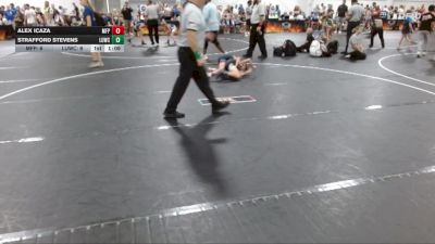 67 lbs Round 2 (6 Team) - Alex Icaza, MF Purge vs Strafford Stevens, Level Up Wrestling Club