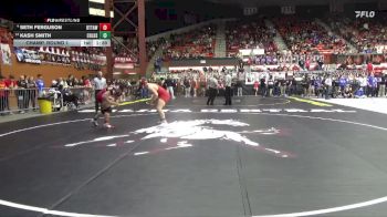 215 lbs Champ. Round 1 - Kash Smith, Columbus Hs vs Seth Ferguson, Ottawa Hs