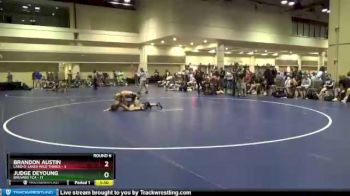 132 lbs Round 6 (10 Team) - Brandon Austin, Land O` Lakes Wild Things vs Judge Deyoung, Brevard FCA