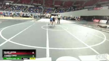 5A-126 lbs Cons. Round 2 - Tygren Lopez, Eagle Point vs Blake Linton, West Albany