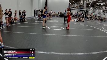 120 lbs Round 4 (8 Team) - Noli Guzamn, FIWC Sassy Lassies vs Jillian Blake, South Side WC