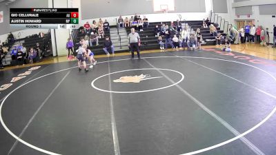 75 lbs Round 1 - Austin Howard, Mt. Pleasant vs Gio Cellurale, Albert Gallitan