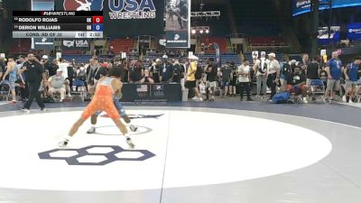 120 lbs Cons. Rd Of 32 - Rodolfo Rojas, Oklahoma vs Derion Williams, Ohio