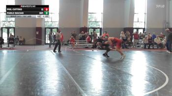 157 lbs Consi Of 8 #1 - Phil Cuttino, Presbyterian vs Pablo Macias, Campbell