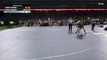 D3-190 lbs Cons. Semi - Justin Crozier, Ida vs Brady Warner, Napoleon